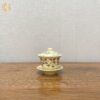 Bát sâm Gốm Chu Đậu vẽ vàng 24k